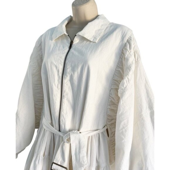 Free People Hampton Mini Dress in Ivory Woman's Sz L Sold on REVOLVE - Picture 5 of 10